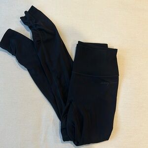 Gymshark Whitney Rib Waist Leggings - Black